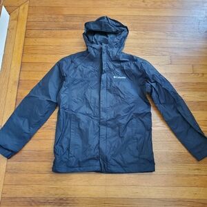 Columbia Women's Black Waterproof Hooded Jacket Medium M